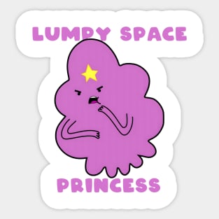 Lumpy Space Princess Sticker